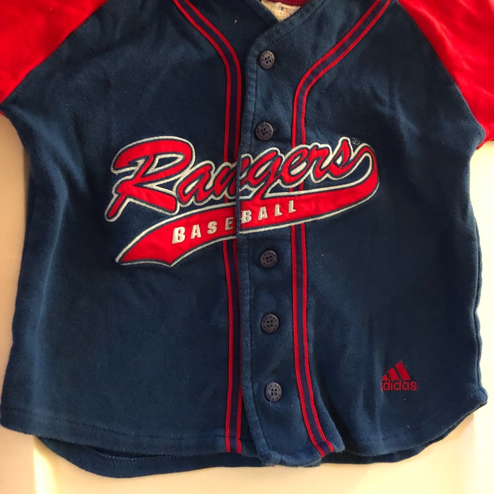 Texas Rangers baseball jersey by Adidas - soft! - Picture 7 of 8